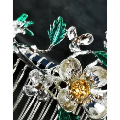 festlicher Haarkamm, Braut, Haarschmuck  Hochzeit