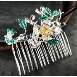 festlicher Haarkamm, Braut, Haarschmuck  Hochzeit