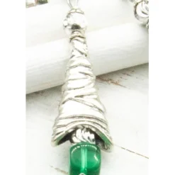 Festlicher Ohrschmuck, Ohrstecker grün, Ohrringe, Tannenbaum, Geschenkidee, Weihnachten, handgemacht Unikat