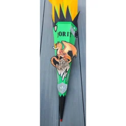 Feuerdrache Schultüte Zuckertüte als DIY Set oder in handarbeit hergestellt-personalisiert, individuell