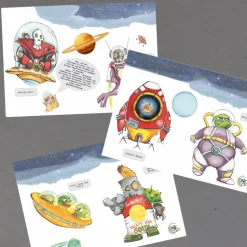 Figuren für Weltraum-Spiel "zum Selbstausdrucken"