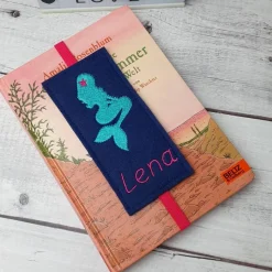 Filz Lesezeichen Meerjungfrau, Einschulungsgeschenk