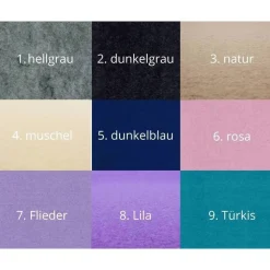 Filz Lesezeichen Pferd braun, Einschulungsgeschenk