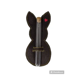 Filz Osterhase Wunscherfüller Geldgeschenk Osterdekoration Kuststoffröhrchen