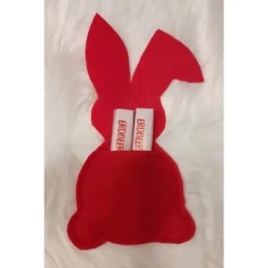 Filzhasen / Osterhasen mit Geschenkbauch