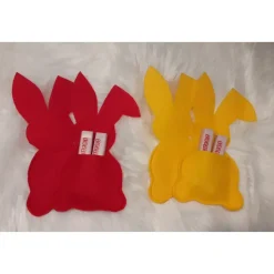 Filzhasen / Osterhasen mit Geschenkbauch