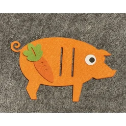 Filzschweinchen für Geld, Ticket, Gutschein