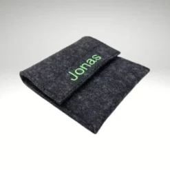 Filztäschchen Rosenkranz NAME Filzetui Rosenkranztasche personalisiert Farbwahl