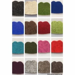 Filz-Wappen, Trachten-Brosche , Namensschild, Namensträger, Wappen-Anstecker Wunschbeschriftung, personalisiert