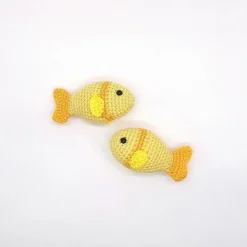 Fisch gehäkelt, Amigurumi, 100 % Baumwolle, als Dekoration zur Taufe, Konfirmation, Geburtstag oder Babyparty, Wunschfar
