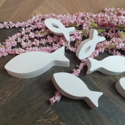 Fische aus Keraflott | Dekoration | Taufe | Kommunion | Firmung | Maritim