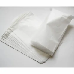 Flachbeutel, Papiertüten, 24 Papierflachbeutel, 24 Geschenktüten, Papiertüten weiß,Geschenkverpackung, Adventskale