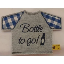 Flaschen Shirt Bottle to go – Geschenk für Angler, Piccolos, Miniweinflaschen & kleine Bierflaschen