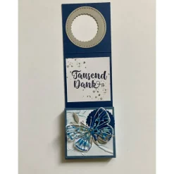 Flaschenanhänger Gutschein Geburtstag Mitbringsel Danke Goodie