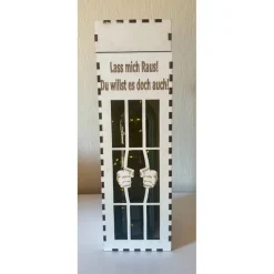 Flaschenbox aus Holz