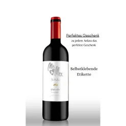 Flaschenetikett, selbstklebend, Personalisiertes Wein Flaschen Etikett Weihnachten, Christmas ,Selbstklebendes Weinetike