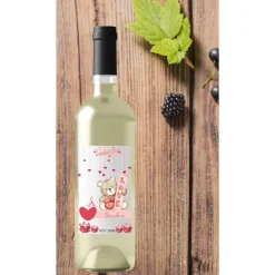 Flaschenetikett, selbstklebend, Personalisiertes Wein Flaschen Etikett Weihnachten, Christmas ,Selbstklebendes Weinetike