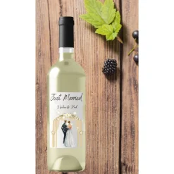 Flaschenetikett, selbstklebend, Personalisiertes Wein Flaschen Etikett Weihnachten, Christmas ,Selbstklebendes Weinetike