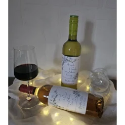 Flaschenetikett, selbstklebend, Personalisiertes Wein Flaschen Etikett Weihnachten, Christmas ,Selbstklebendes Weinetike
