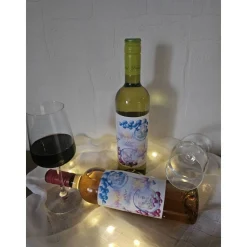 Flaschenetikett, selbstklebend, Personalisiertes Wein Flaschen Etikett Weihnachten, Christmas ,Selbstklebendes Weinetike