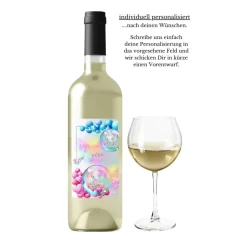 Flaschenetikett, selbstklebend, Personalisiertes Wein Flaschen Etikett Weihnachten, Christmas ,Selbstklebendes Weinetike