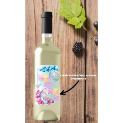 Flaschenetikett, selbstklebend, Personalisiertes Wein Flaschen Etikett Weihnachten, Christmas ,Selbstklebendes Weinetike