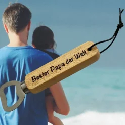 Flaschenöffner mit Wunschtext personalisierbar