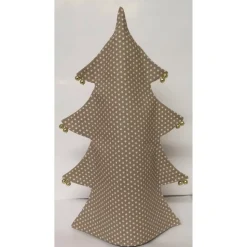 Flaschenhülle Tannenbaum in creme oder beige