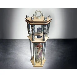 Flaschenkäfig - Geldgeschenk / Geschenke für Männer / Geburtstagsgeschenk für Männer / Geschenk