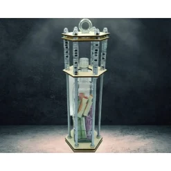 Flaschenkäfig - Geldgeschenk / Geschenke für Männer / Geburtstagsgeschenk für Männer / Geschenk