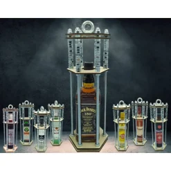 Flaschenkäfig DIY-Bausatz – Kleine Gemeinheit für großen Spaß! | Lustiges Geschenk für Freunde & Familie | Geburtstag