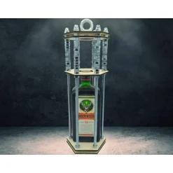 Flaschenkäfig DIY-Bausatz – Gemeines Geschenk für Knobelspaß & Partystimmung