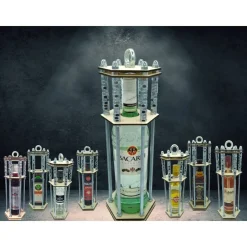 Flaschenkäfig DIY-Bausatz – Lustiges Geschenk mit Knobelspaß für Geburtstag, Party, Freunde & Familie.