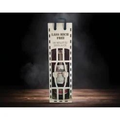 Flaschenkäfig, Geschenke für Männer, Geburtstagsgeschenk für Männer, Geschenkidee, Geschenkverpackung, Männergeschenk, p