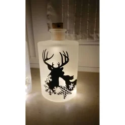 Flaschenlicht "Hirsche" aus der Manufaktur Karla