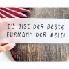 Flaschenpost Ehemann Geschenk Hochzeitstag Jahrestag