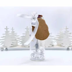 Flaschenpost Lehrerin Geschenk zu Weihnachten, Karte, Lehrer danke sagen