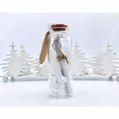 Flaschenpost Papa Geschenk für Weihnachten, Karte, bester Papa der Welt