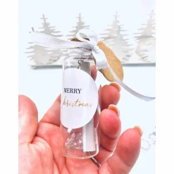 Flaschenpost Schwester Geschenk für Weihnachten, Karte, beste Schwester der Welt