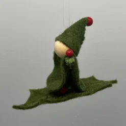 Fliegende Stechpalmenwichtel-  Winter - Fliegerle - Fensterdeko