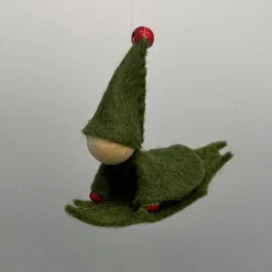 Fliegende Stechpalmenwichtel-  Winter - Fliegerle - Fensterdeko