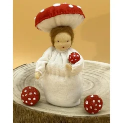 Fliegenpilz - Jahreszeitentisch - Blumenkind - Herbst