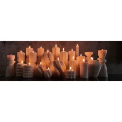Flower Candle I Skulptur Kerze I Herbst I Stumpenkerze I Dekorative Kerze I Sojawachs I Trend I Hingucker I Home Decor