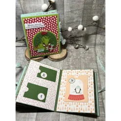 Foto-Adventskalender Adventskalenderbuch Advent Adventszeit Pinguin Schneemann Weihnachten Geschenk Stampin‘ Up!