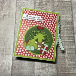 Foto-Adventskalender Adventskalenderbuch Advent Adventszeit Pinguin Schneemann Weihnachten Geschenk Stampin‘ Up!