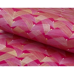 Fotoalbum / Gästebuch / Hochzeitsalbum 30 x 30 cm – Einband Japanpapier Chiyogami *Seitenspiel 4*