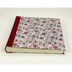 Fotoalbum / Gästebuch XXL, 30 x 30 cm – *Blütenzauber rosa*