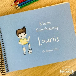 Fotoalbum Einschulung | Fotobuch | Geschenk zur Einschulung | Schulstart | Erinnerungsalbum | Erinnerungsbuch Schule