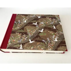 Fotoalbum Querformat Chiyogami *Kraniche 2*