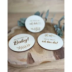 Fotoshooting Holzscheibe 